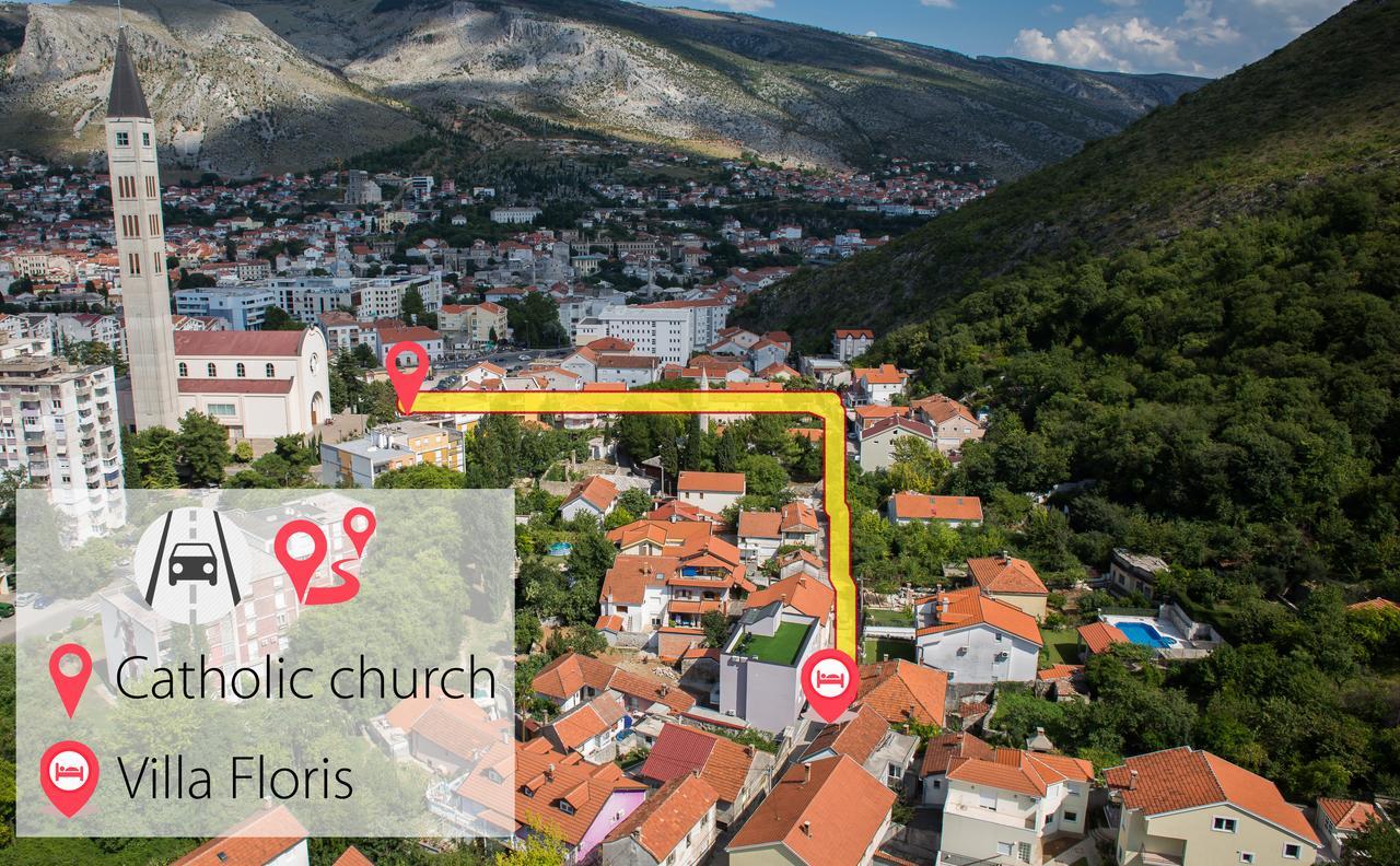 Villa Floris Mostar Zewnętrze zdjęcie